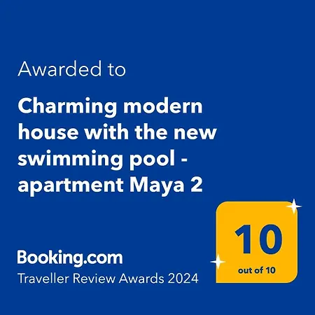 Daire Charming Modern House With The New Swimming Pool - Maya 2 *